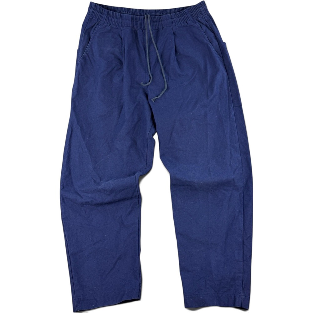 Jackman Back Nep Umps Pants Size L Iron Navy Made in Japan Tanabe Meriyasu